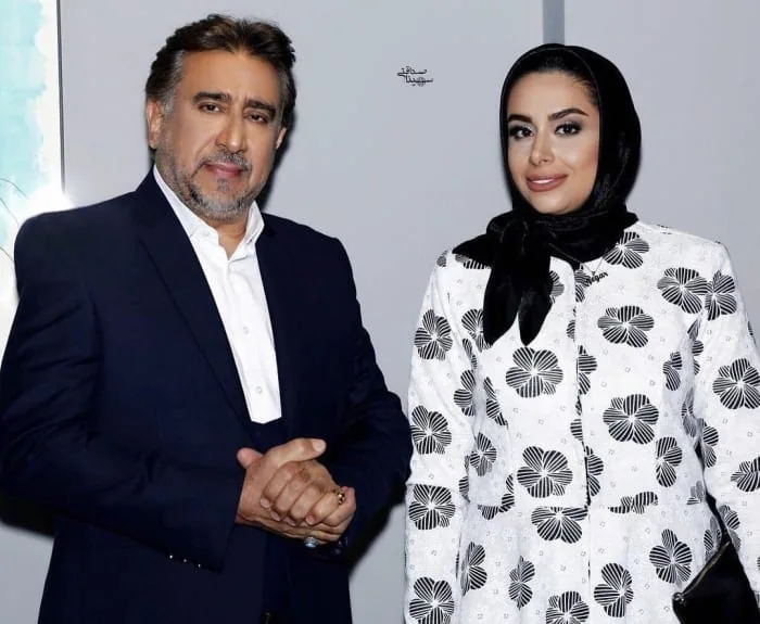 محمود دینی و دخترش دختر محمود دینی