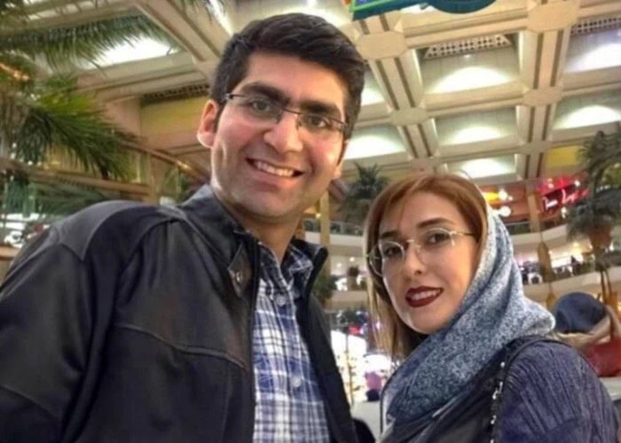 مجتبی شکوری و همسرش