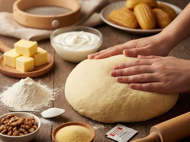 ترکیب خمیر پیس گندله با شربت