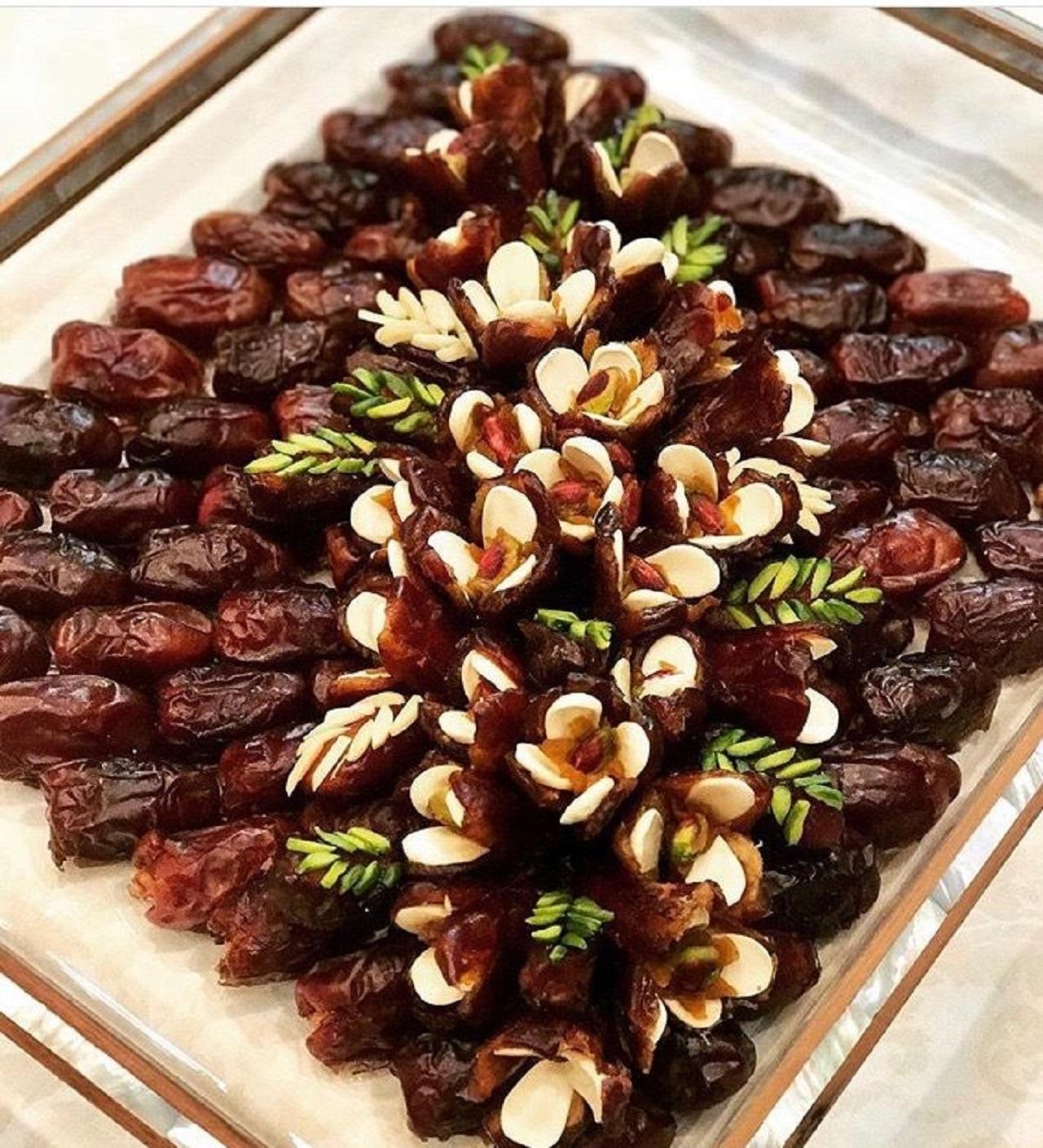 مدل تزیین خرما ساده و شیک