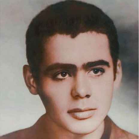 جمشید هاشم پور در جوانی