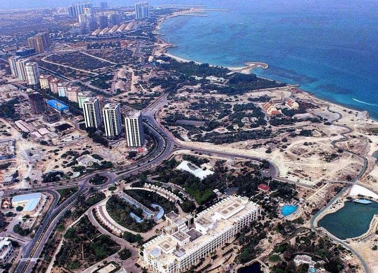 چشمانداز شهری جزیره لارک