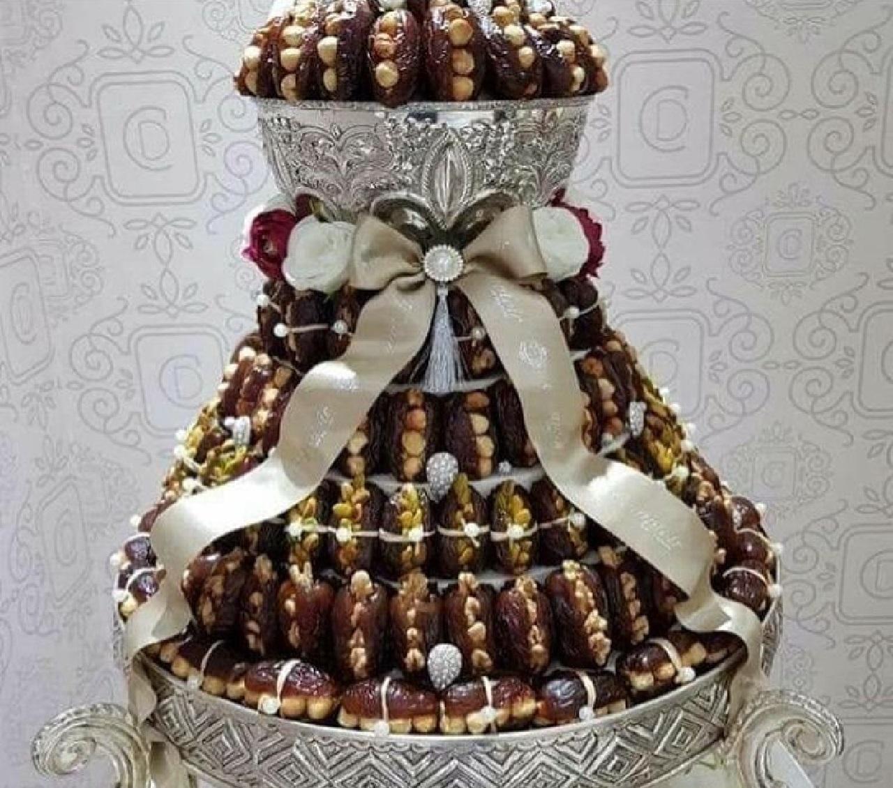 مدل تزیین خرما برای سفره افطار ماه رمضان