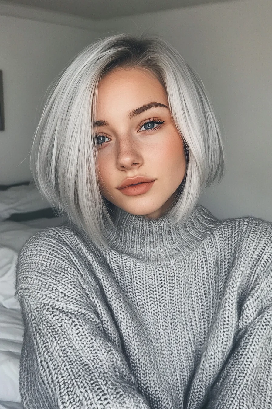 مدل باب فرانسوی لایه ای نقره ای