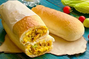طرز-تهیه-ساندویچ-مرغ-و-قارچ