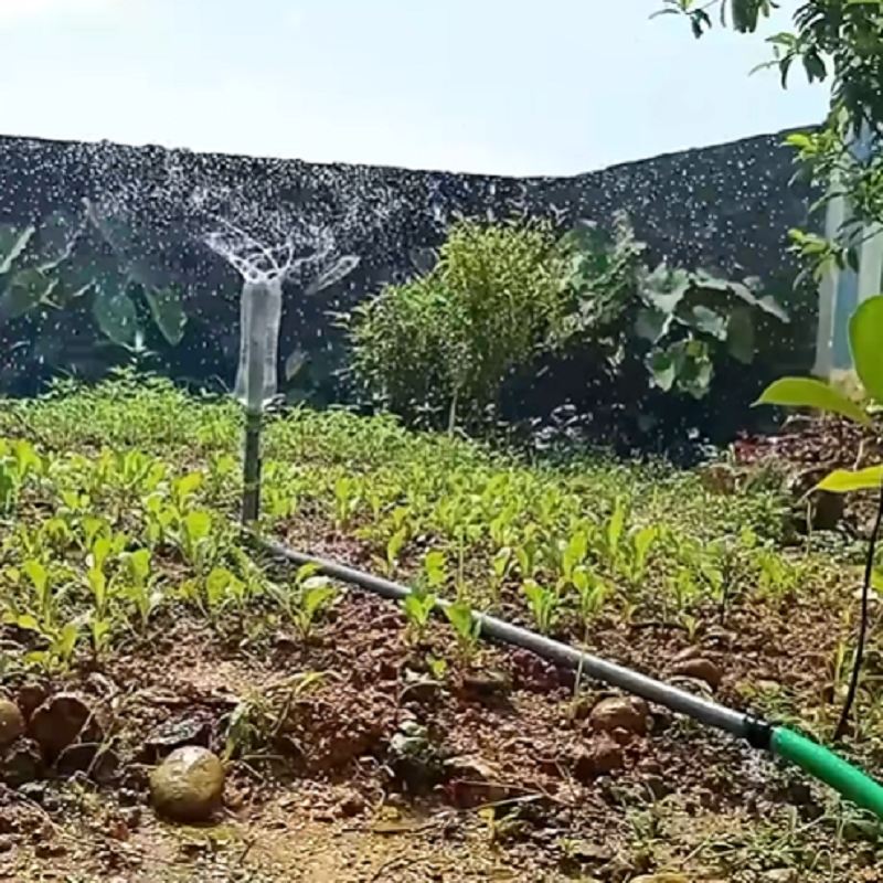 ساخت آبپاش باغی ۳۶۰ درجه با بطری و لوله PVC