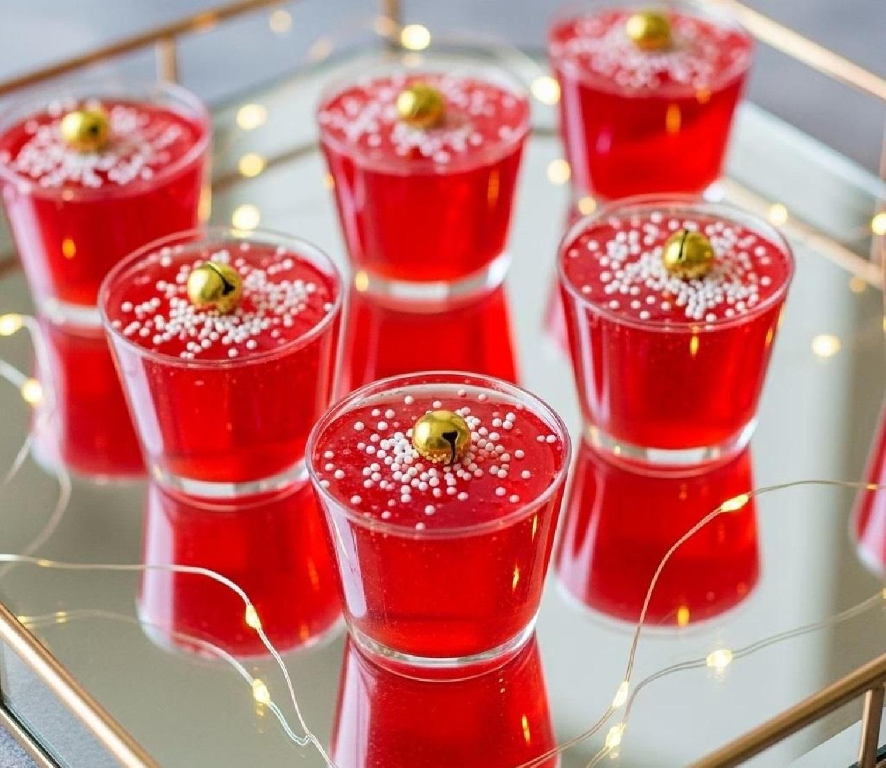 ایده ژله انار لیوانی برای شب چله