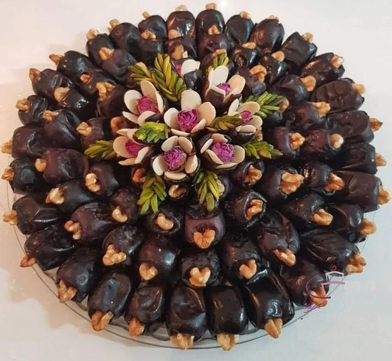 مدل تزیین خرما ساده و شیک