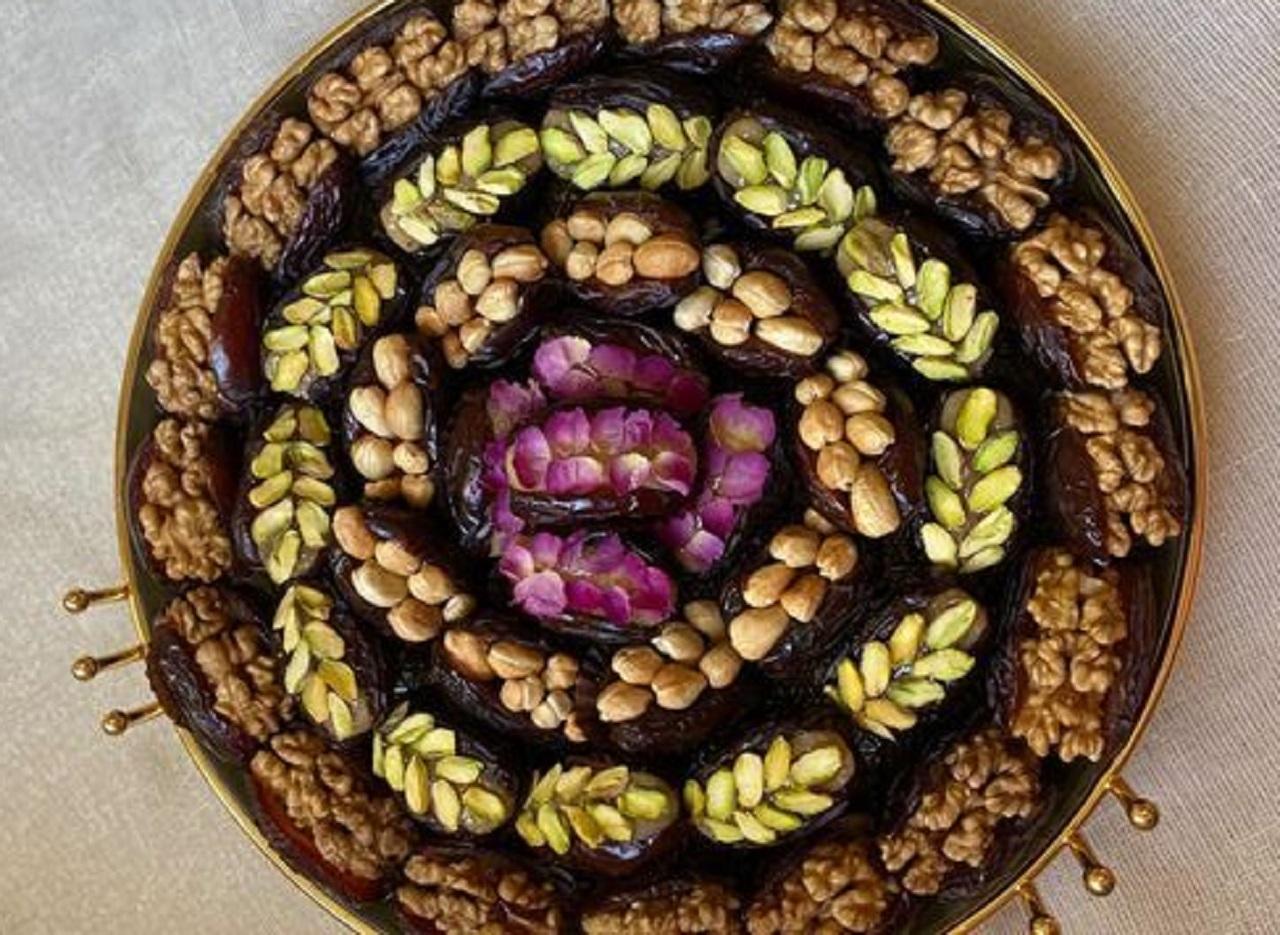 مدل تزیین خرما مجلسی