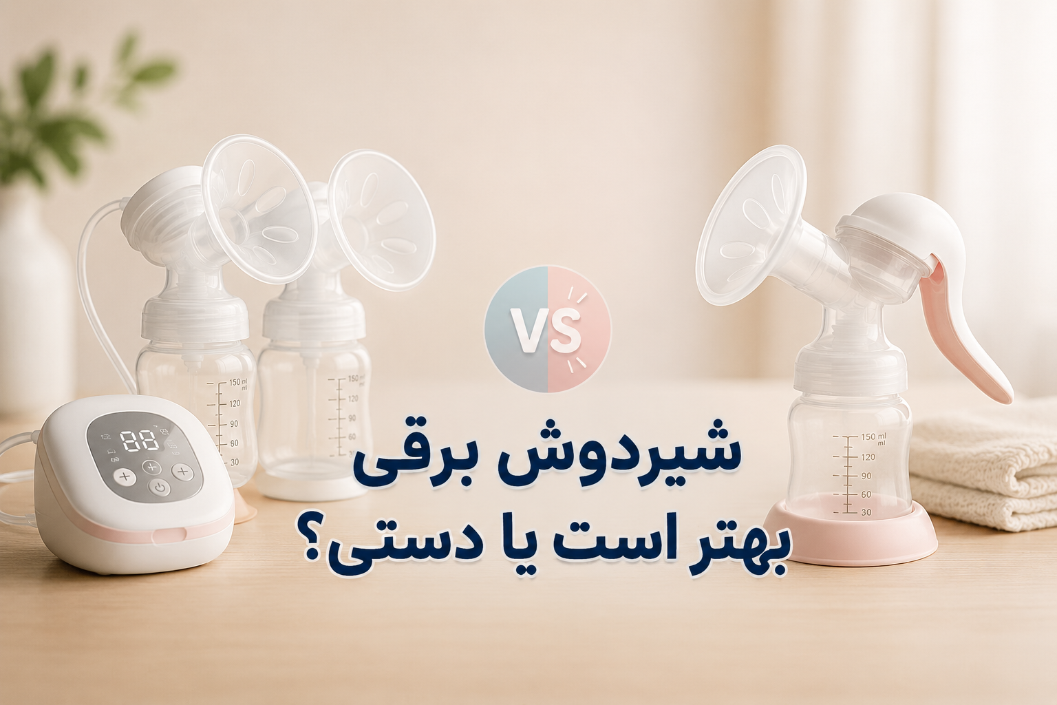 شیردوش برقی بهتر است یا دستی