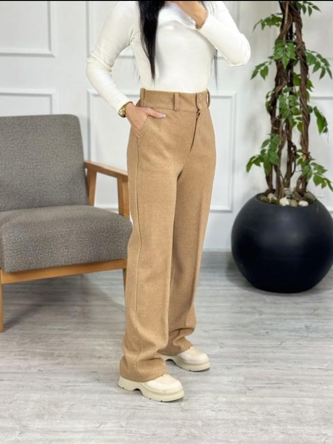 مدل شلوار پارچه ای زنانه شیک و جدید ۱۴۰۵