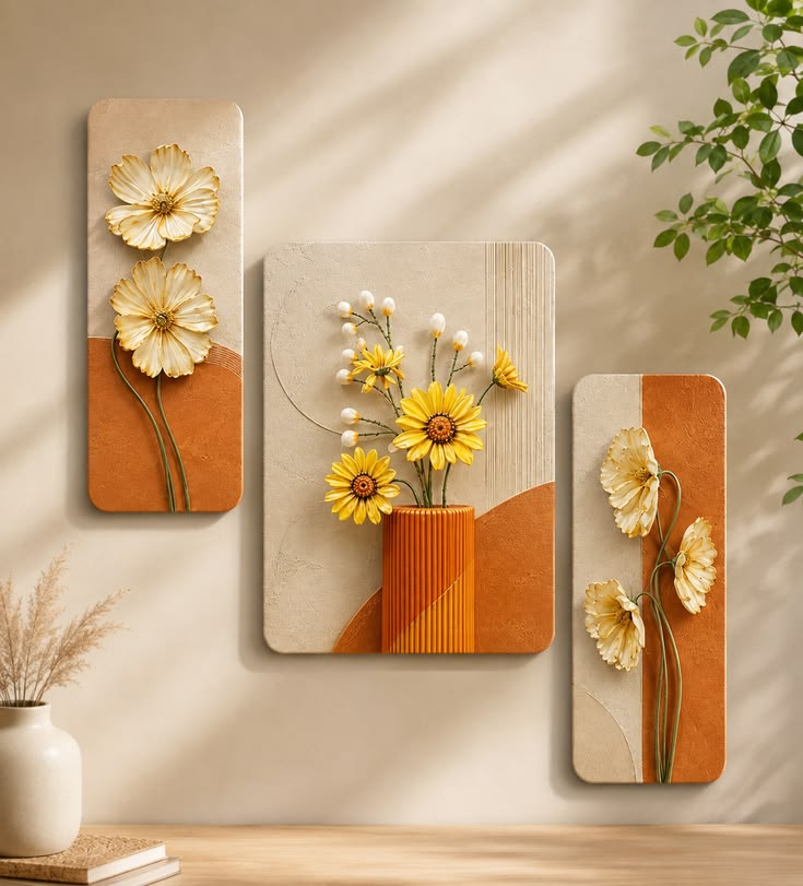 دیوارکوب هندسی برای دکوراسیون مدرن پذیرایی عروس