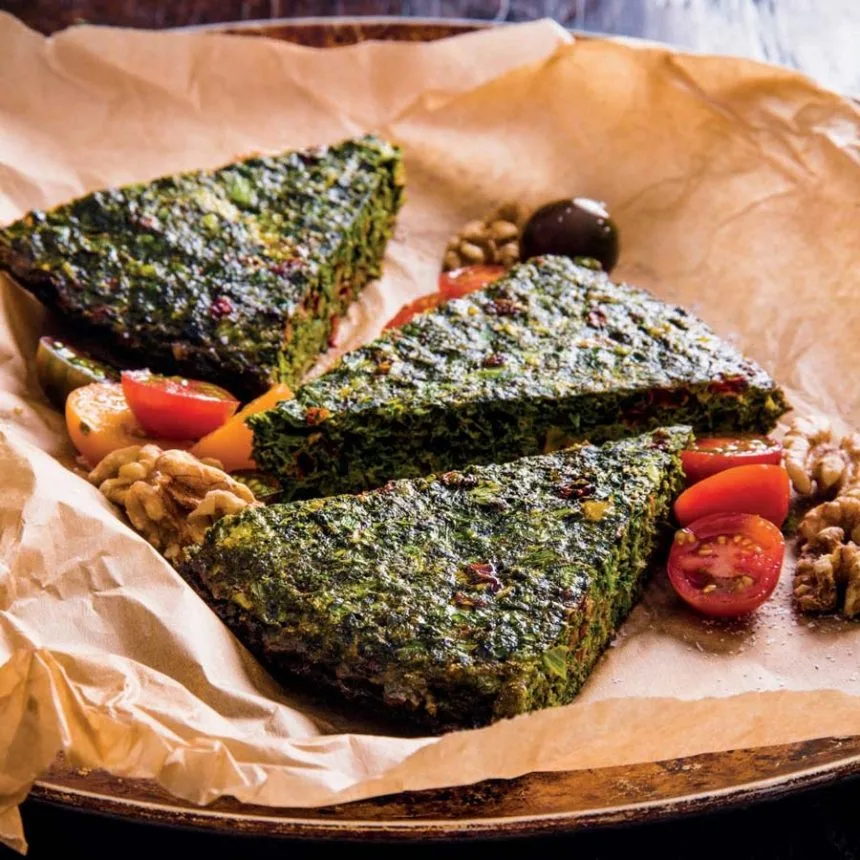 کوکو سبزی مجلسی