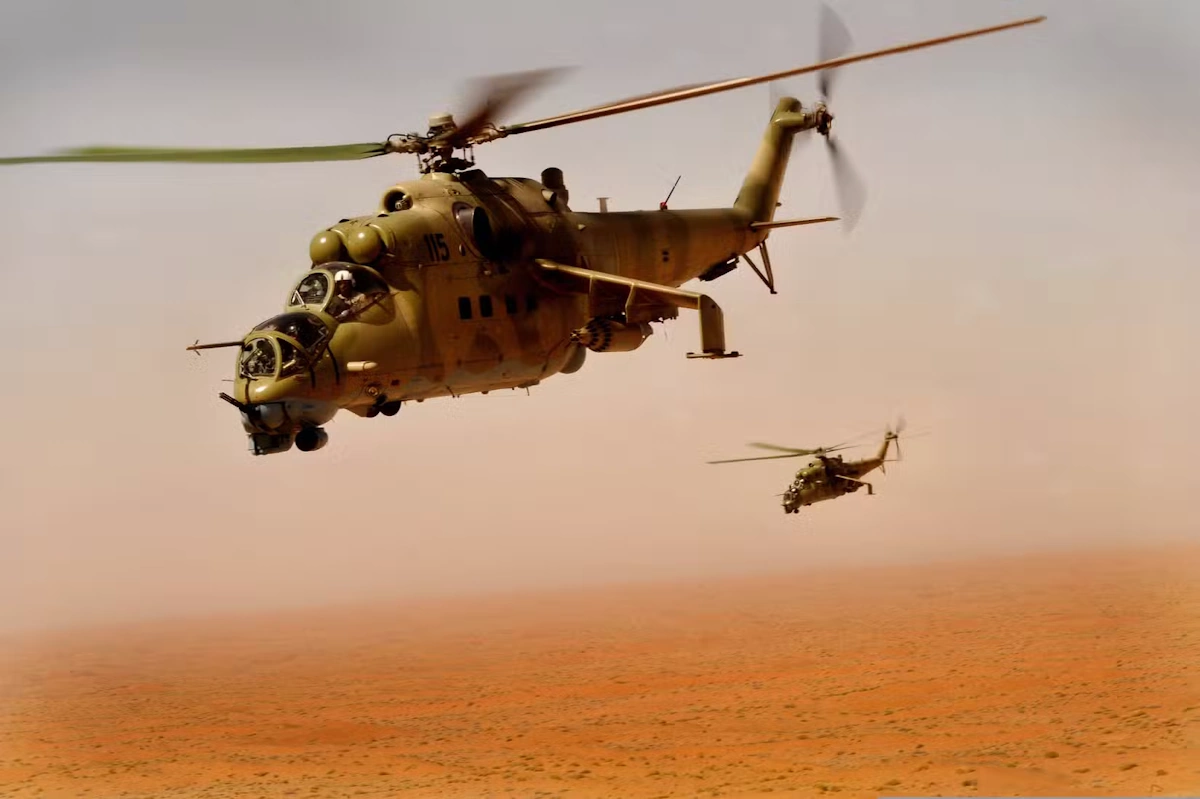 هلیکوپتر تهاجمی Mi-35 روسیه