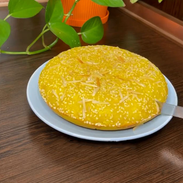 نان زنجبیلی تابه ای آماده