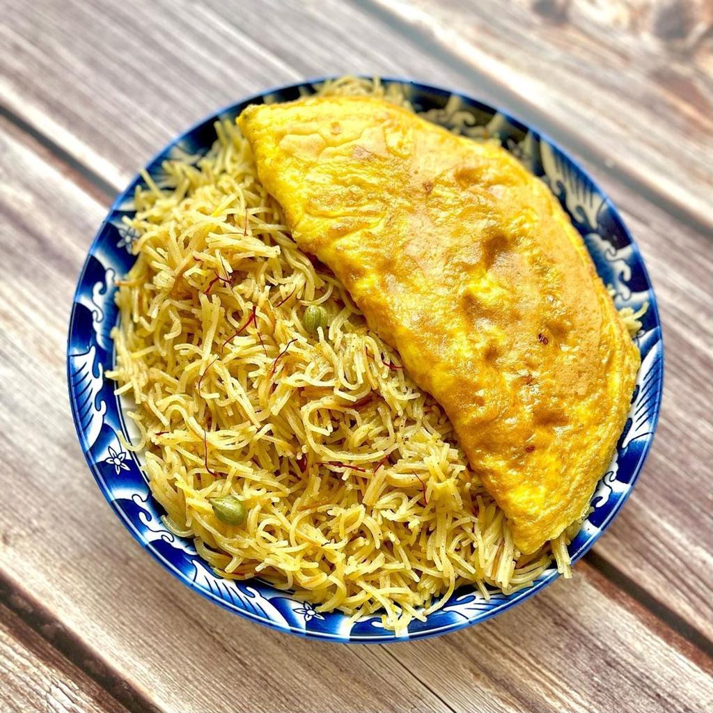 طرز تهیه بلالیت بوشهری با رشته و گلاب