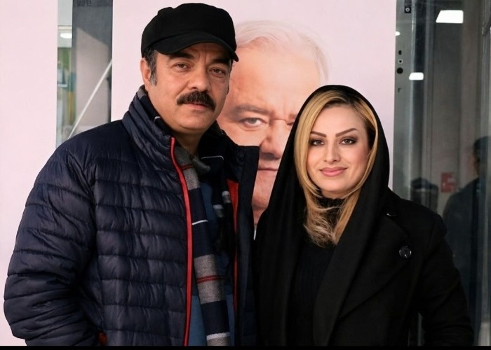 سعید آقاخانی و همسرش گلرخ حقیقی