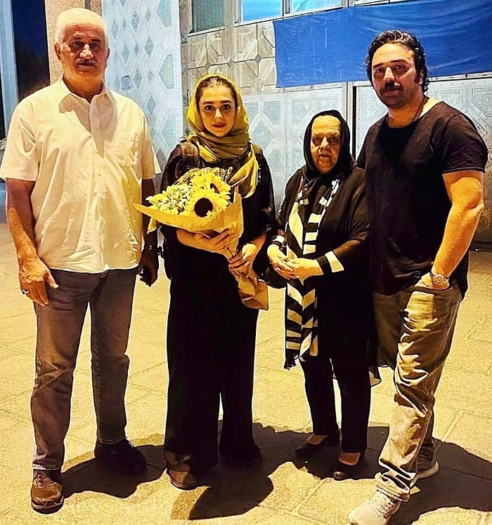 سحر لطفی بازیگر نقش مارال در سریال کوری