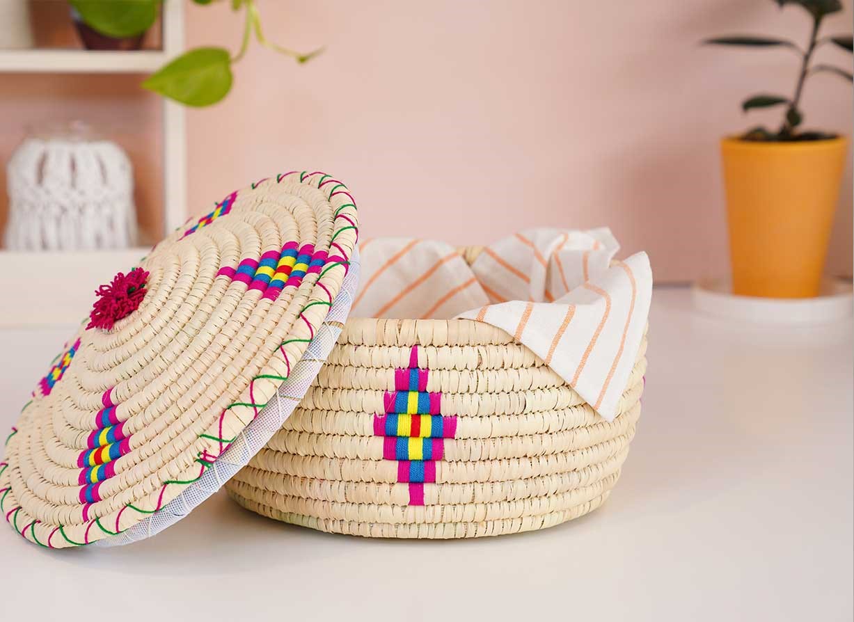 آموزش حصیر بافی