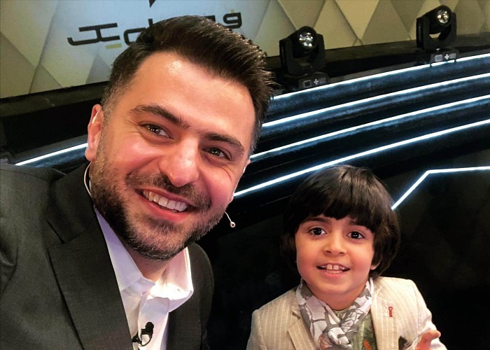 رایان سرلک در کنار علی ضیا رایان سرلک و علی ضیا