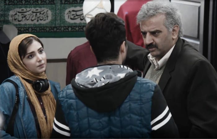 زیبا کرمعلی در نمایی از فیلم لاتاری