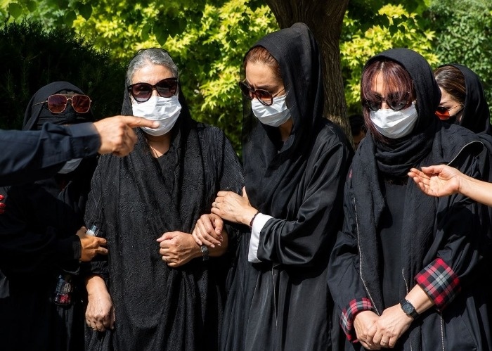 مراسم خاکسپاری سیروس گرجستانی