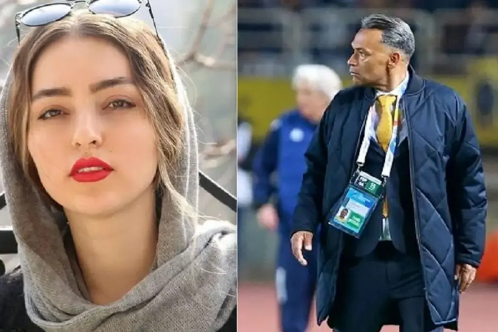 تصویری از ژوزه مورایس و شیدا مقصودلو در مراسم ازدواج