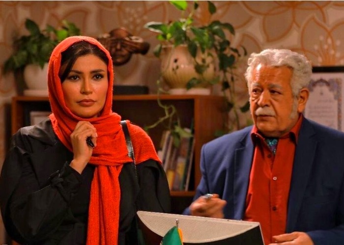 شیوا طاهری در اسپینجر شیوا طاهری در سریال اسپینجر