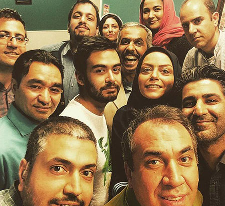 بازیگران سریال در حاشیه مهران مدیری