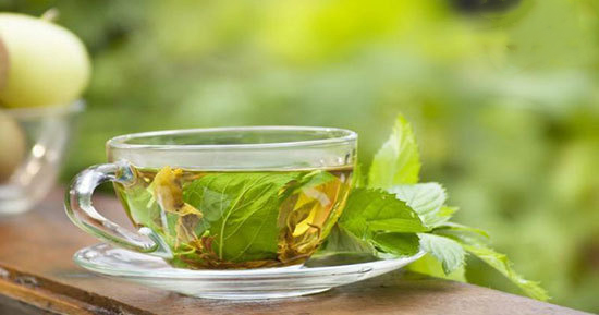 نوشیدنی تهیه شده با نعناع