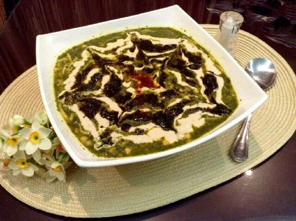 ایده تزیین آش رشته ساده و شیک