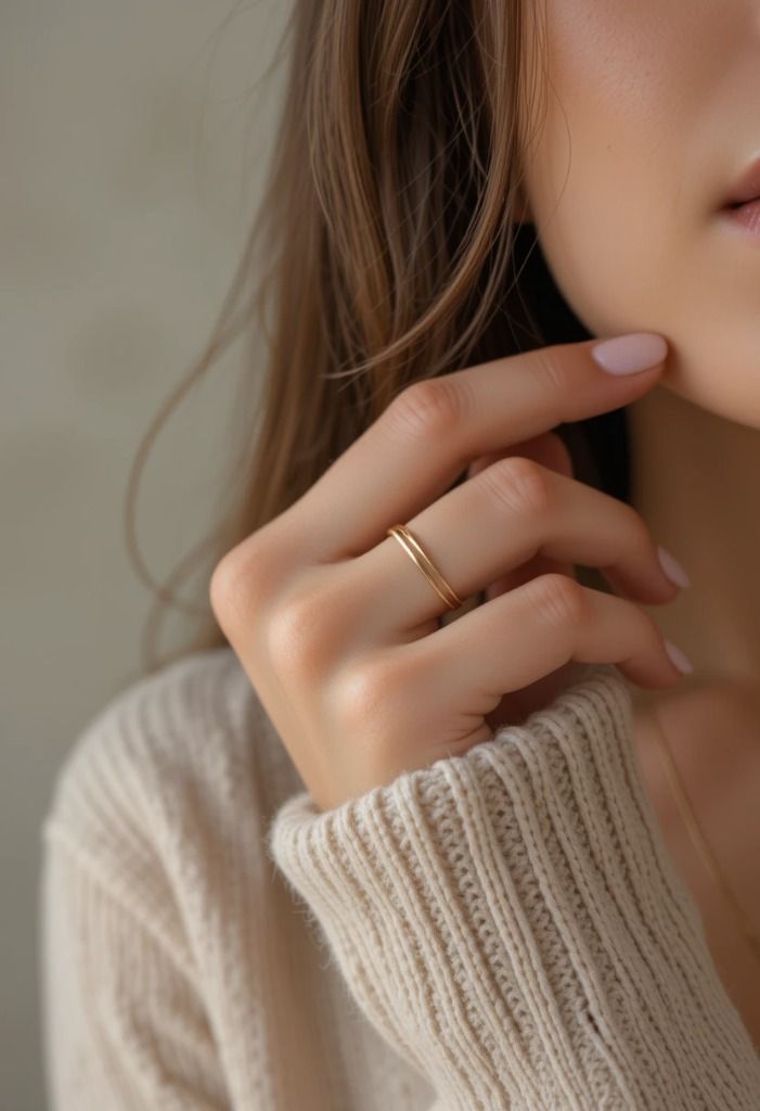 مدل رینگ طلای نگین دار