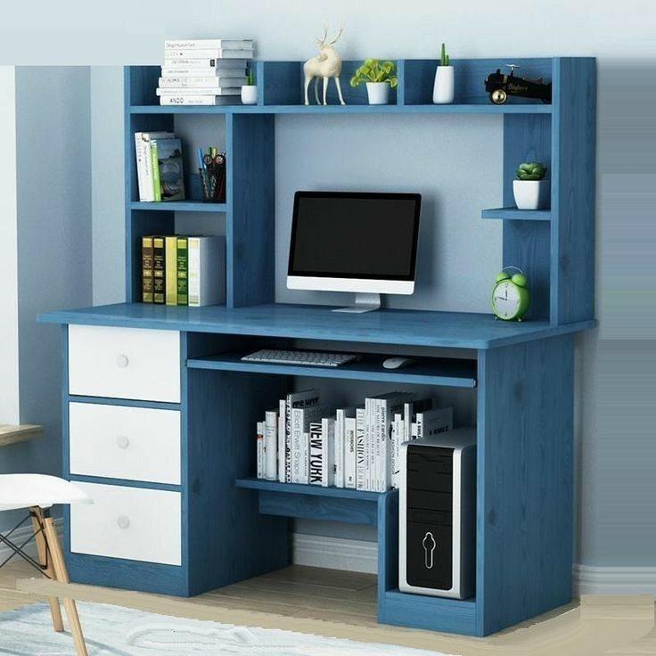 مدل میز تحریر کتابخانه دار کودک