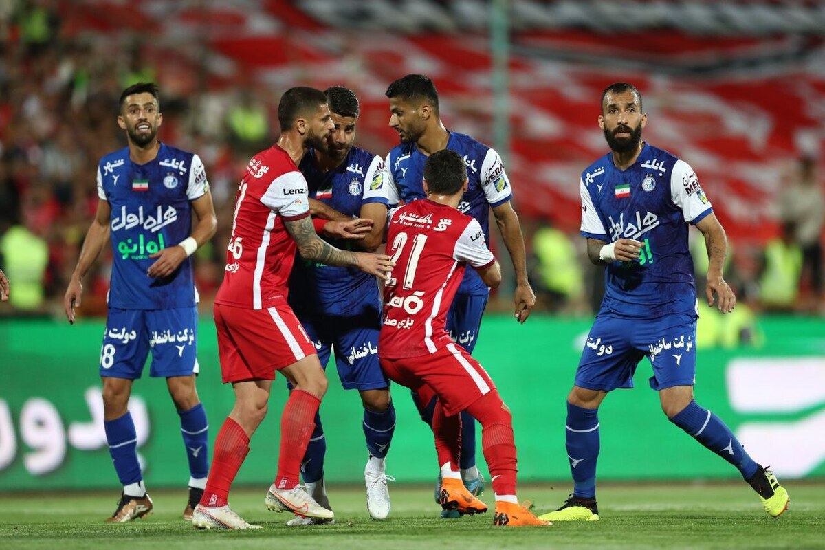 دربی استقلال و پرسپولیس در لیگ برتر