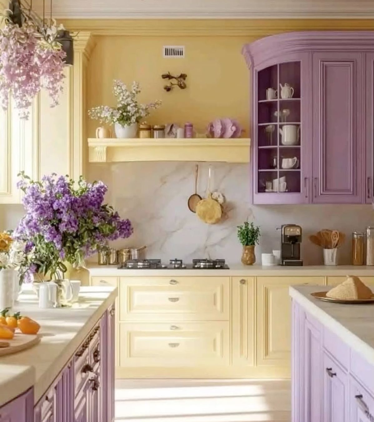 مدل خاص کابینت دو رنگ