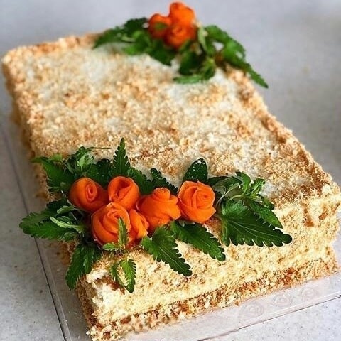 تزیین زیبای سالاد الویه برای مهمانی