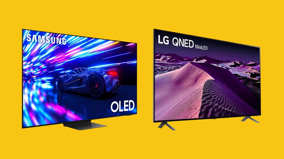 تلویزیون LG QNED و OLED