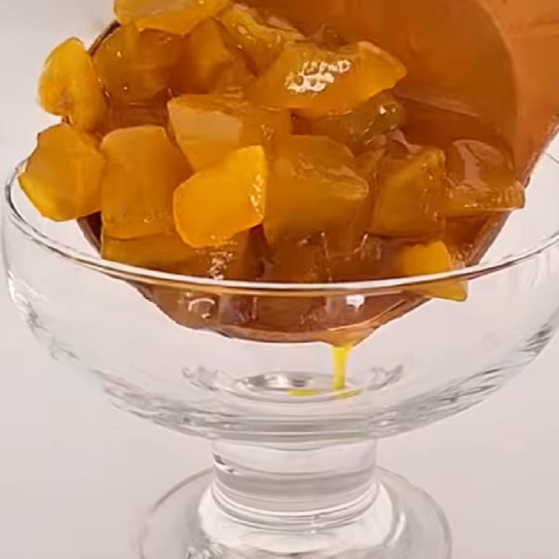 مربای سیب خانگی خوش رنگ و شفاف