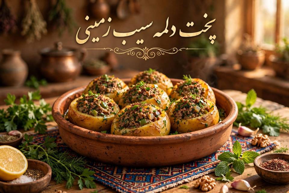 دلمه سیب زمینی