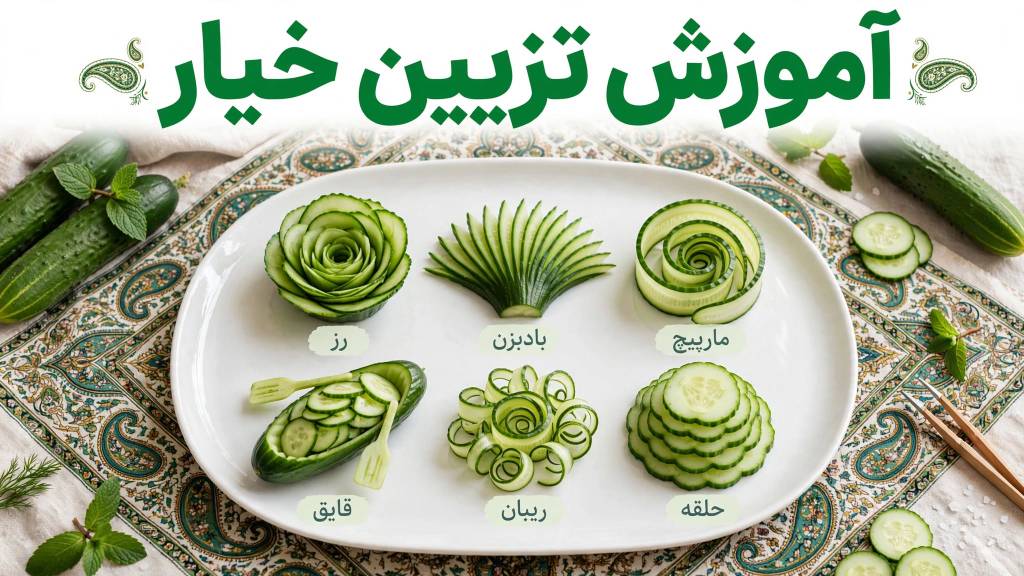 تزیین خیار