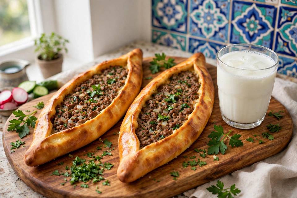 چانتیک پیده ترکیه پس از پخت در فر