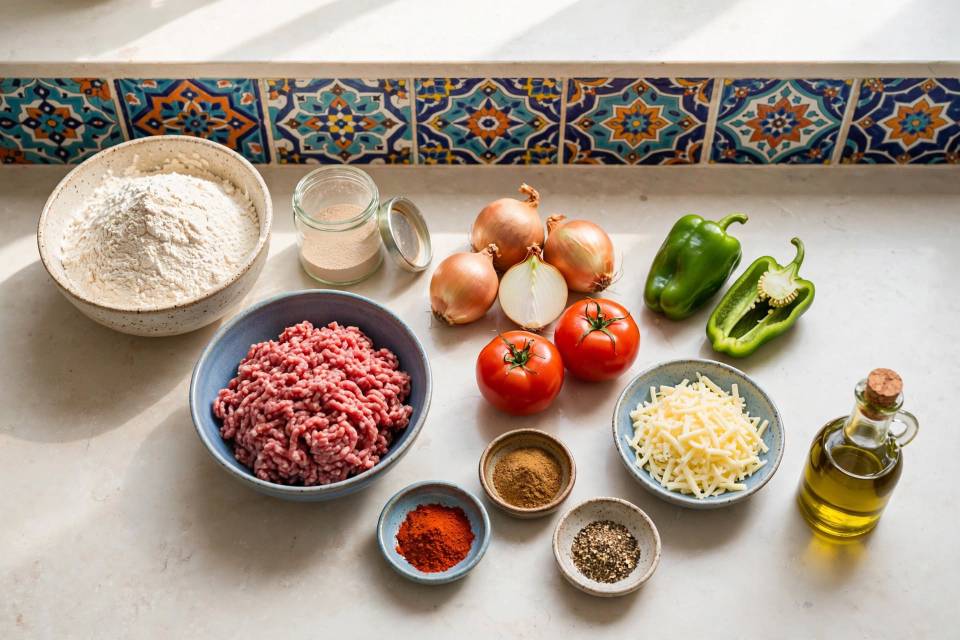 چانتیک پیده ترکیه با گوشت چرخ کرده