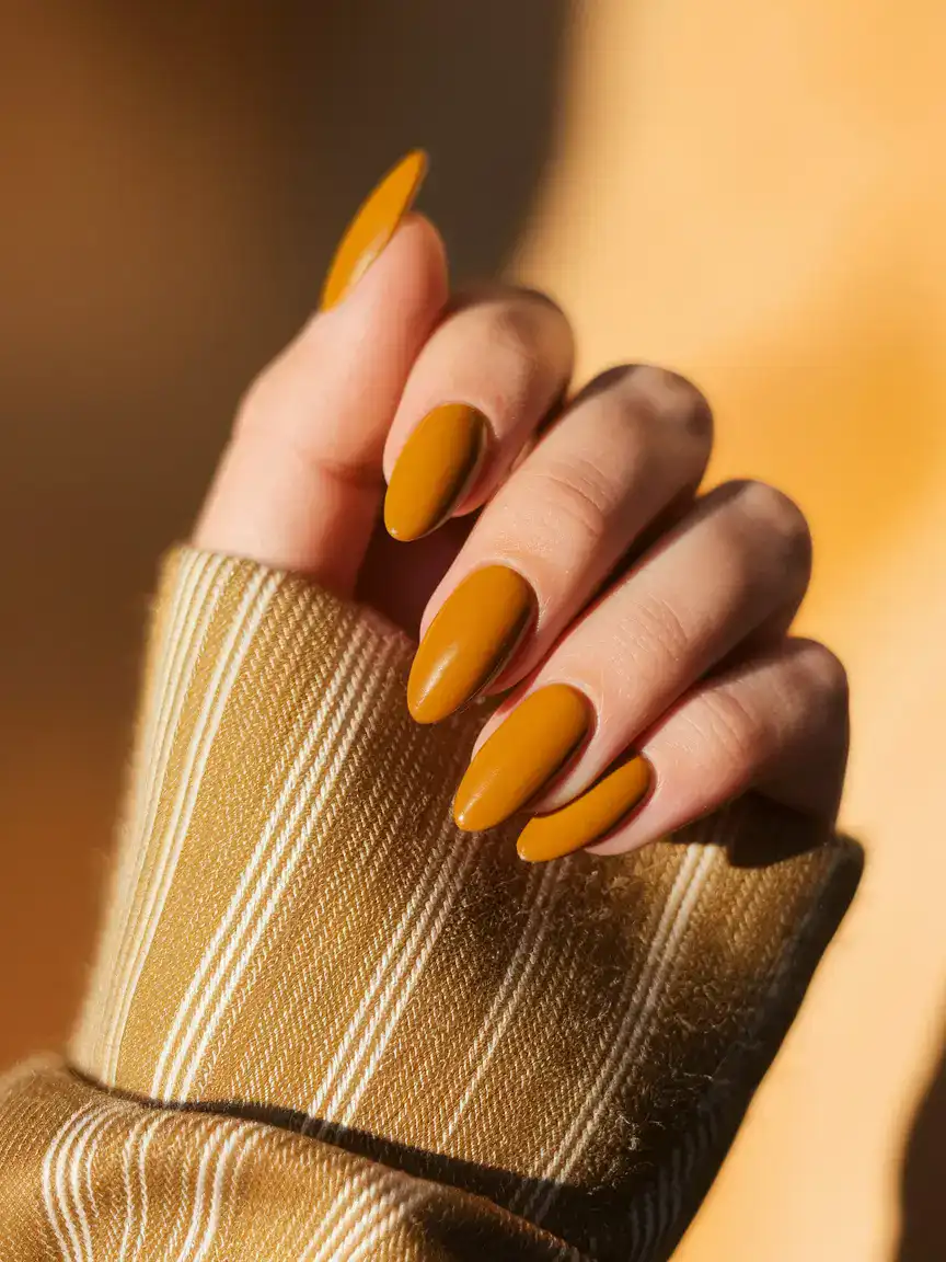 مدل ناخن شرابی و رنگ‌های پاییزی