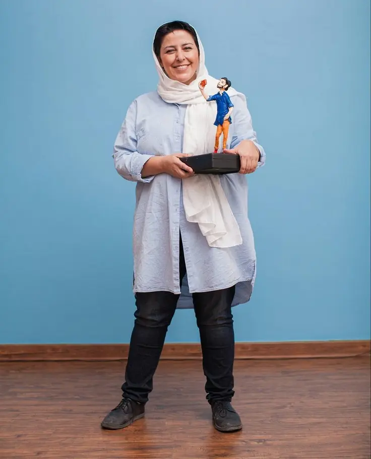 مژده دانش پژوه همسر فرهاد اصلانی