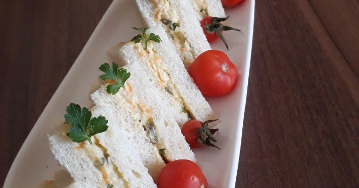 ساندویچ الویه برای مدرسه