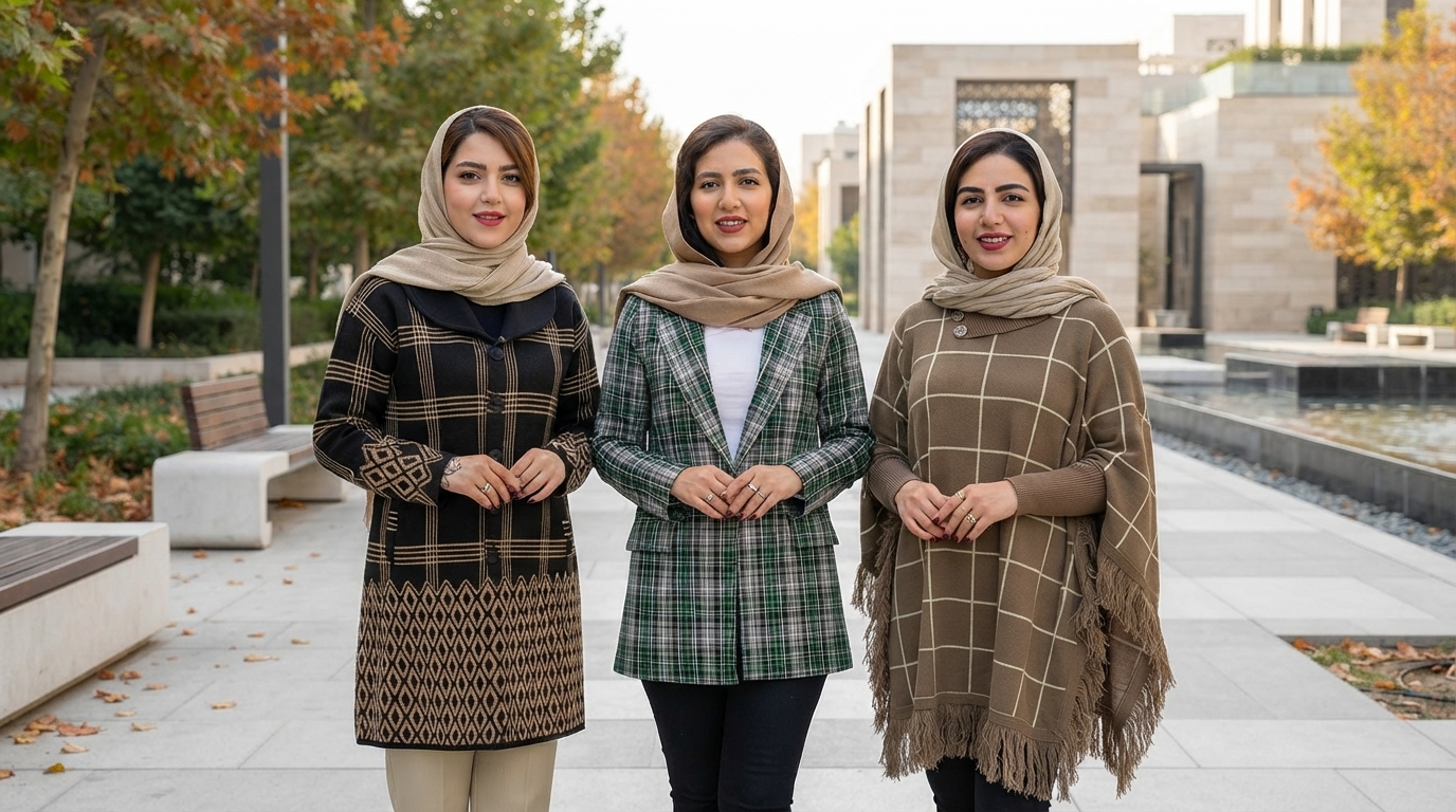 مانتو چهارخونه