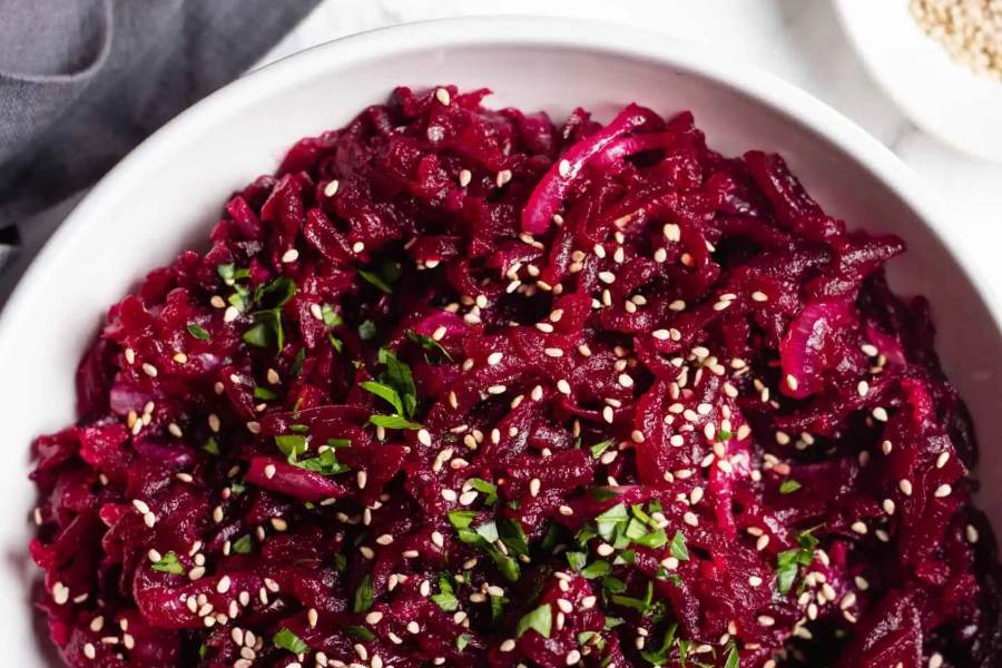 لبوی پخته شده برای تهیه لبو بازاری