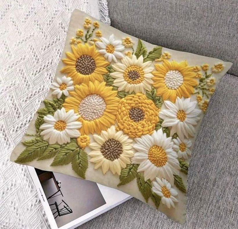 طرح ساده پانچ دوزی