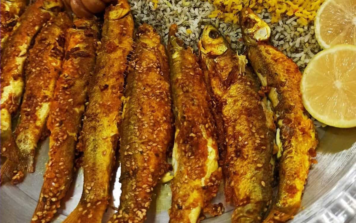 فیله ماهی کنجدی با روکش ترد