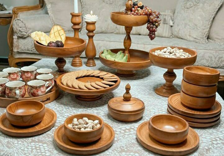 مدل‌های ظروف چوبی